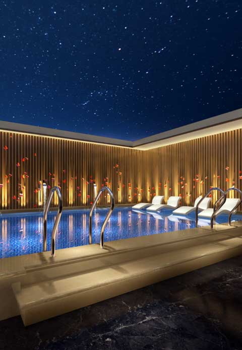 Dampfbad maschine für SPA und Freizeit verband