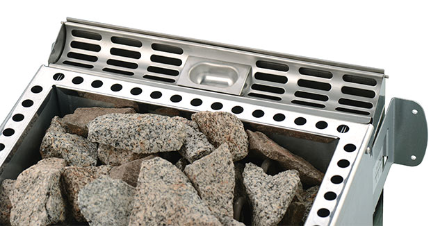 Sauna heizung Details