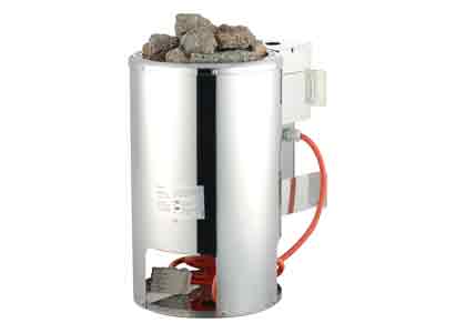 Elektrische Trocken-und Dampf-Sauna heizung 3,6 kW mit externem Controller